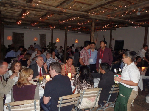 Conference Dinner at 'Rust en Vrede', Stellenbosch.